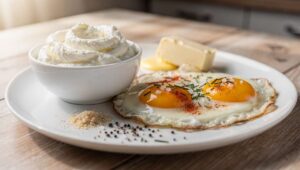 Serek wiejski i 2 jajka: moje ulubione wysokobiałkowe śniadanie gotowe kwadrans po wstaniu