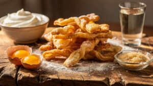 Dodaj ten składnik do faworków w karnawale, a wyjdą idealnie kruche i smaczniutkie. Przepis na faworki na karnawał i tłusty czwartek 2026