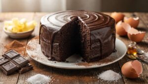 Ciasto czekoladowe do rozpływania się w ustach