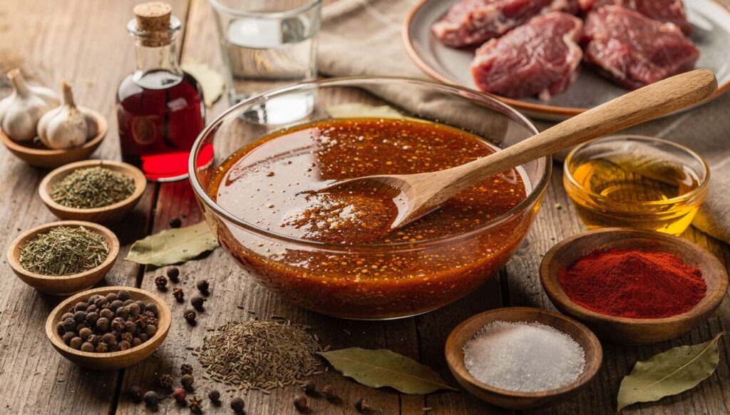 Marynuję w niej mięso na gulasz i pieczeń. Podkreśla smak i wspomaga trawienie