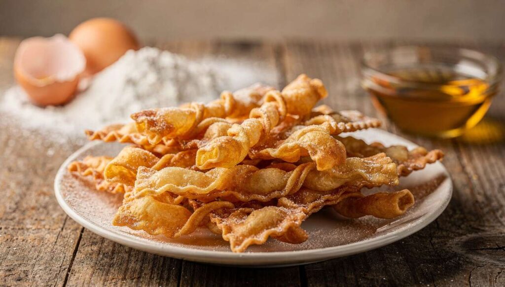 Włoszka pokazała, jak robi faworki. Wystarczą… dwa składniki. Smaczniejsze niż z cukierni