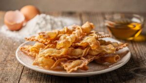 Włoszka pokazała, jak robi faworki. Wystarczą… dwa składniki. Smaczniejsze niż z cukierni