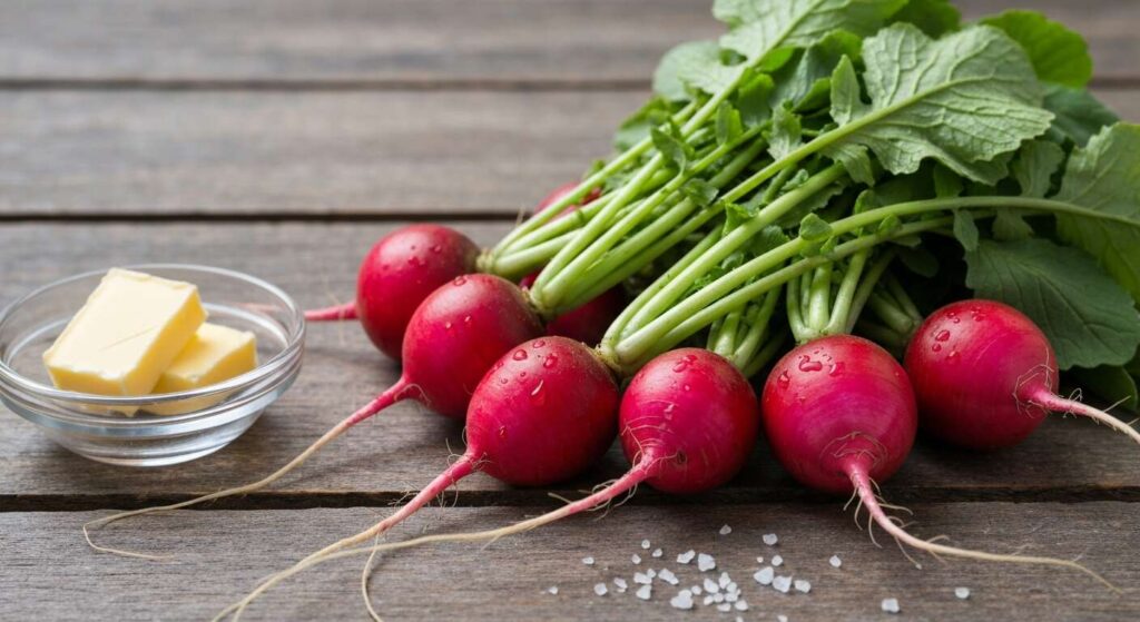 Rzodkiewki z masłem i solą to najlepsze co daje marzec. Wybieram je w ten sposób