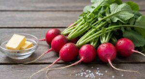 Rzodkiewki z masłem i solą to najlepsze co daje marzec. Wybieram je w ten sposób