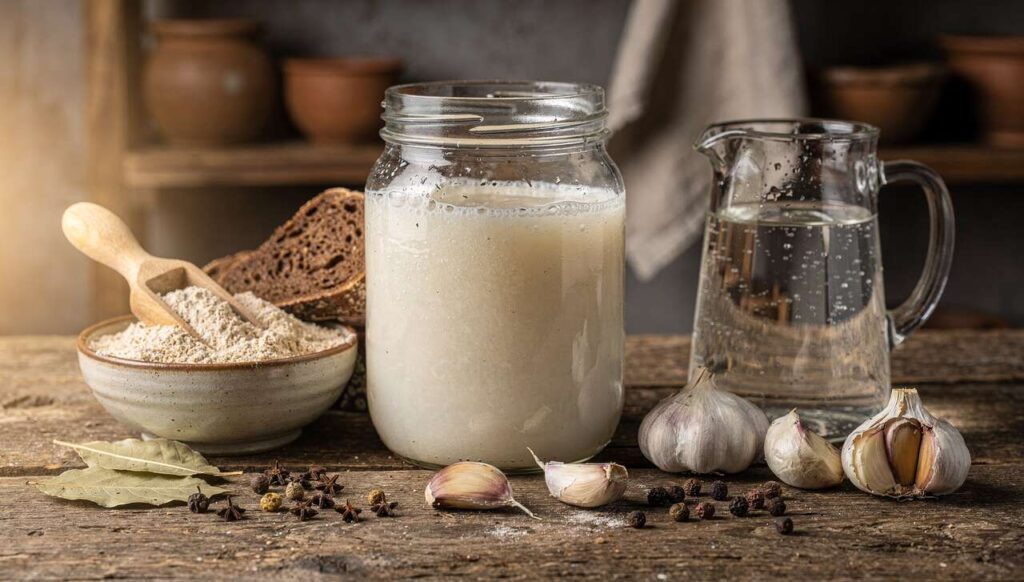 Zakwas na żurek robię sama w 3 dni. Jest lepszy niż gotowy z butelki