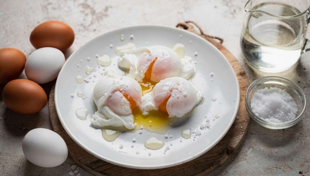 Starmach pokazała trik na idealne jajka w koszulce. Wystarczy łyżka octu