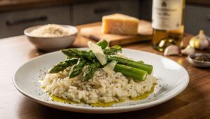 Wiosenne risotto ze szparagami: sezon startuje w kwietniu, ale przygotuj się już teraz