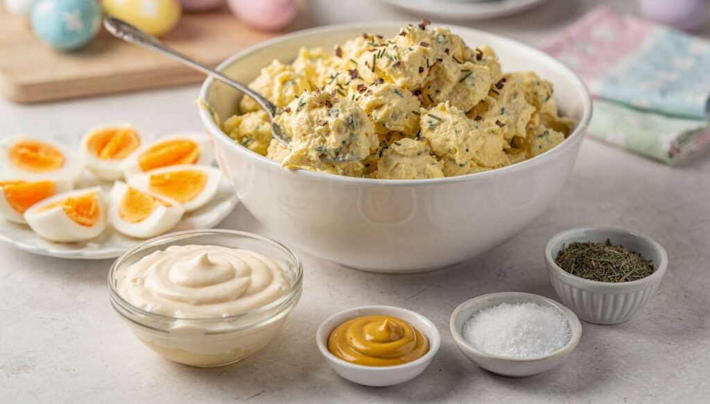 Robię pastę z jajek wielkanocnych, która smakuje lepiej niż kupna sałatka