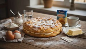 Tak robię karpatkę na Wielkanoc. Babcia nauczyła super triku, więc ciasto jest zawsze puszyste