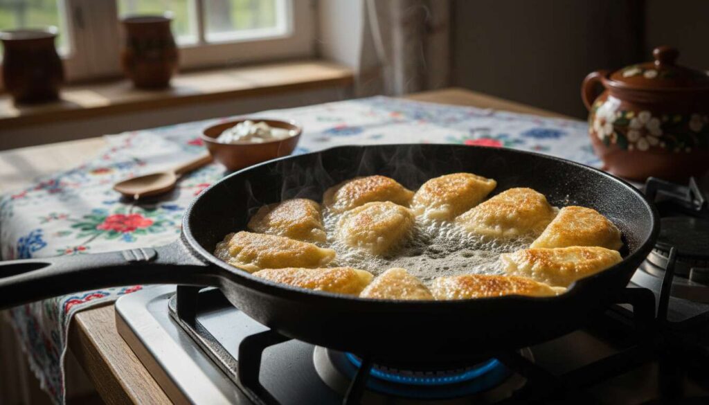 Jak poprawnie smażyć pierogi? Mało kto wie, jaki tłuszcz wybrać