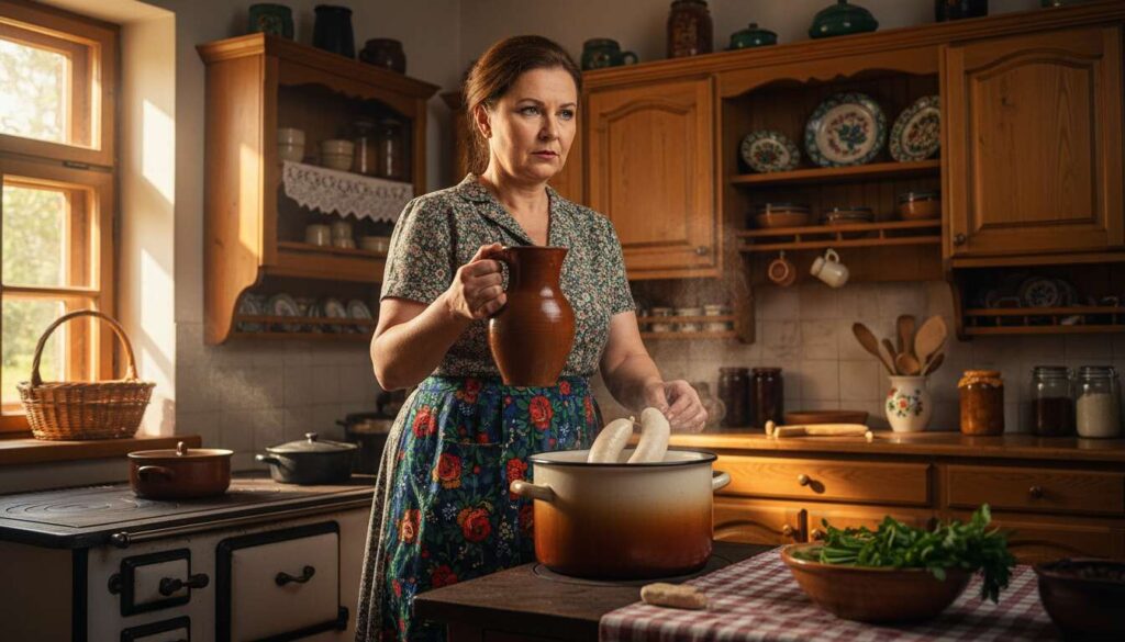 Polacy popełniają błąd, parząc białą kiełbasę. "Grażyna stoi z dzbankiem