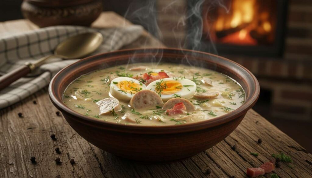 Makłowicz zdradził, co dodaje do żurku tuż przed podaniem. To zmienia wszystko