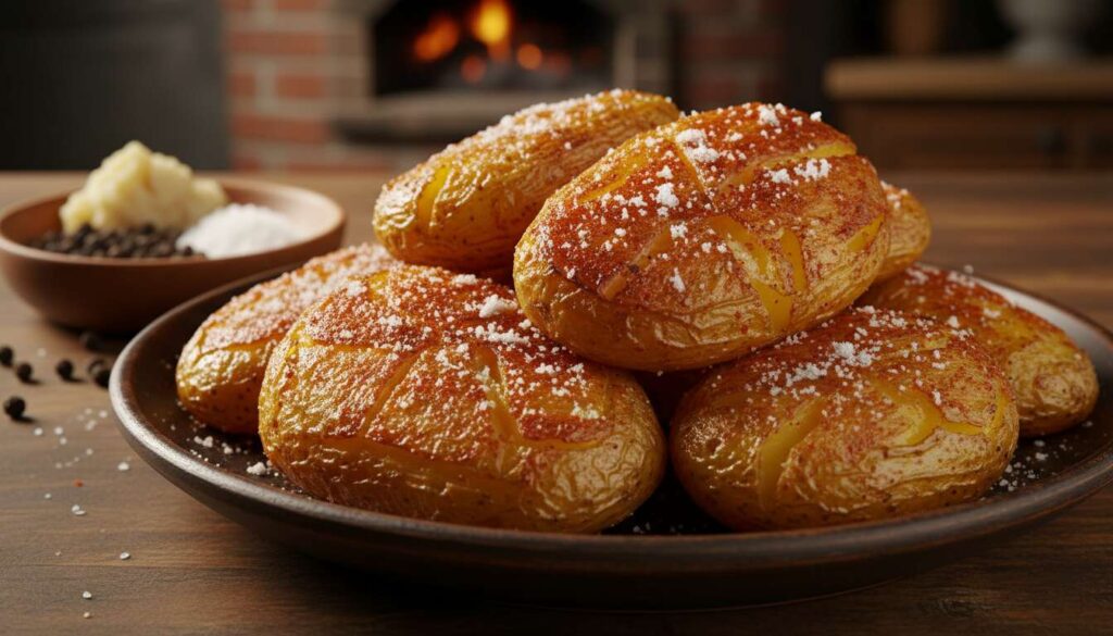 Okrasa dodaje do pieczonych ziemniaków ten 1 składnik. Wychodzą złociste i chrupiące jak nigdy