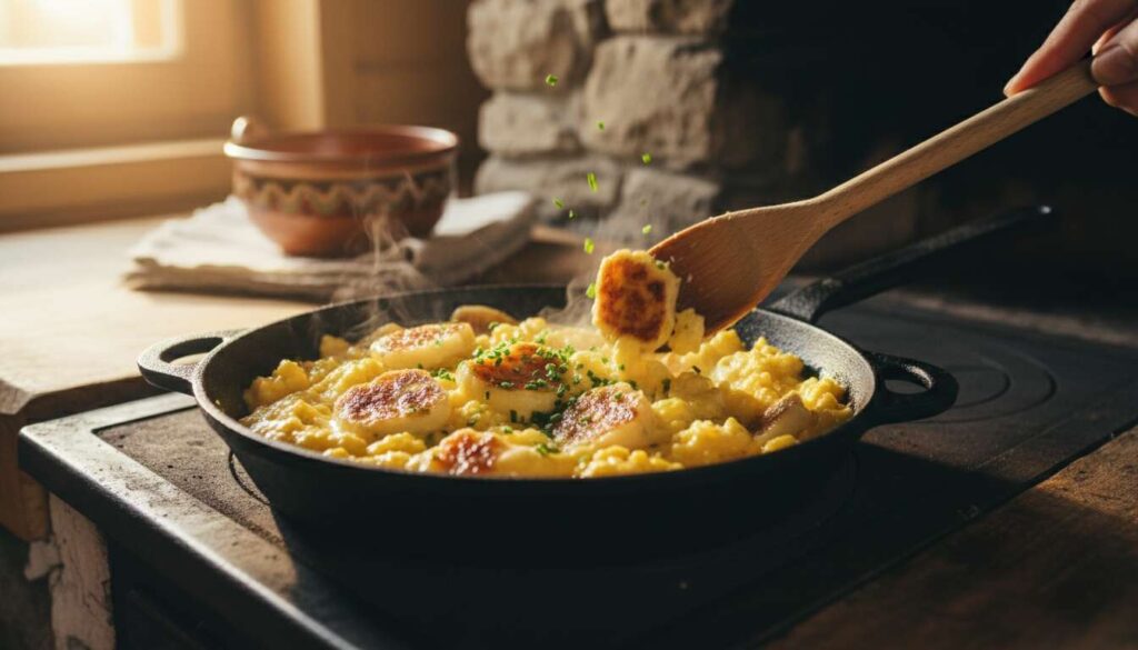 Na Podhalu jajecznicę robią z oscypkiem. Spróbowałam i nie wracam do zwykłej