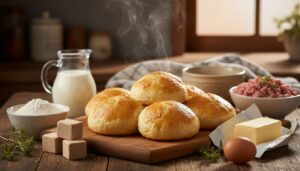 Wielkanocne paszteciki z ciasta drożdżowego mojej mamy. Puszyste i znikają w pół godziny!