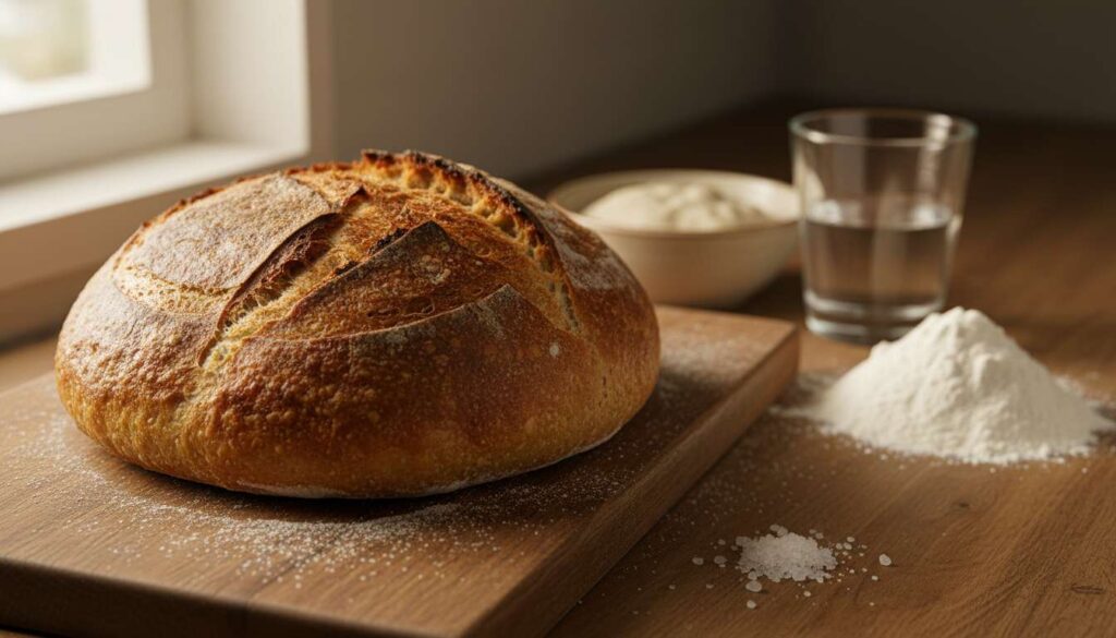 Okrasa pokazał, jak piec chleb na zakwasie w domu. Wystarczy garnek żeliwny i 4 składniki