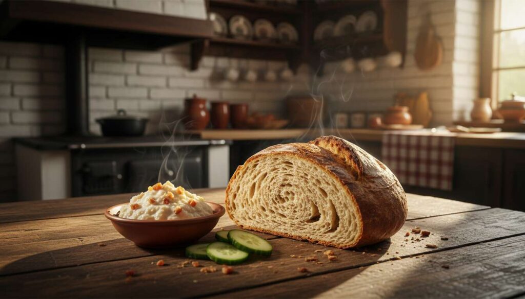 Kto pamięta chleb ze smalcem i ogórkiem? Na Śląsku wciąż jedzą go na co dzień