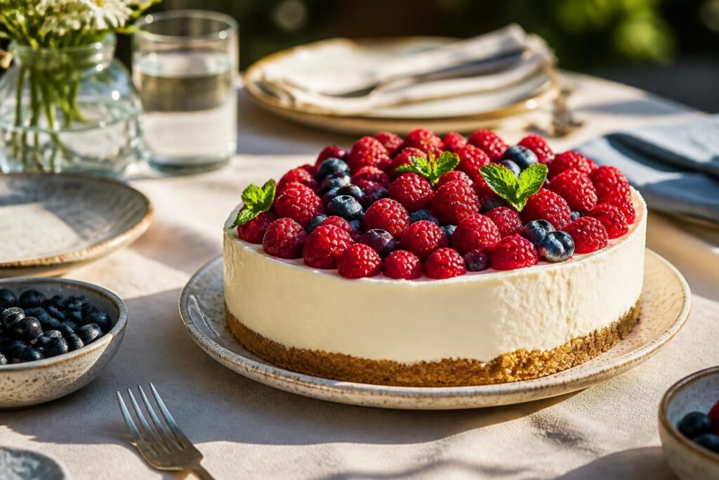 Krem z mascarpone bez pieczenia, który trzyma formę w upał