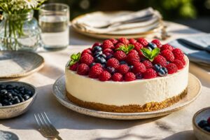 Krem z mascarpone bez pieczenia, który trzyma formę w upał
